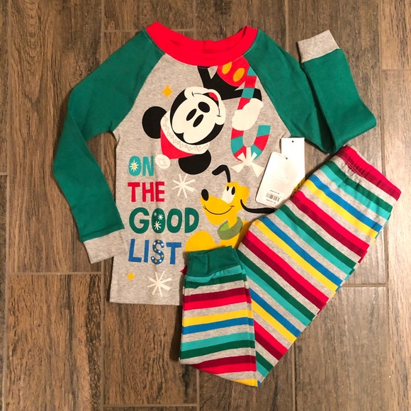 Disney Other - Sold Disney On the good list Mickey PJ’s 5T